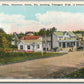 MOUNTAIN HOME PA POST OFFICE ANTIQUE POSTCARD