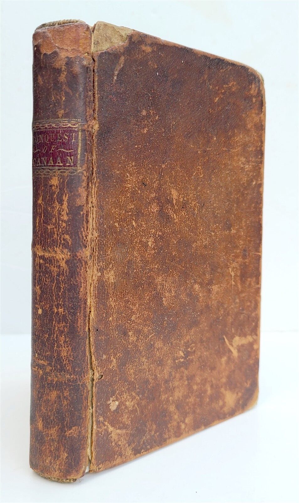 1785 CONQUEST OF CANAAN by TIMOTHY DWIGHT antique AMERICANA HARTFORD