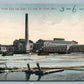 ST.CLOUD MN MILL OF WATAB PULP & PAPER CO. ANTIQUE POSTCARD