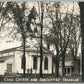 FRANKLIN NY CONGREGATIONAL CHURCH ANTIQUE REAL PHOTO POSTCARD RPPC