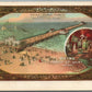 ATLANTIC CITY HEINZ OCEAN PIER ANTIQUE POSTCARD