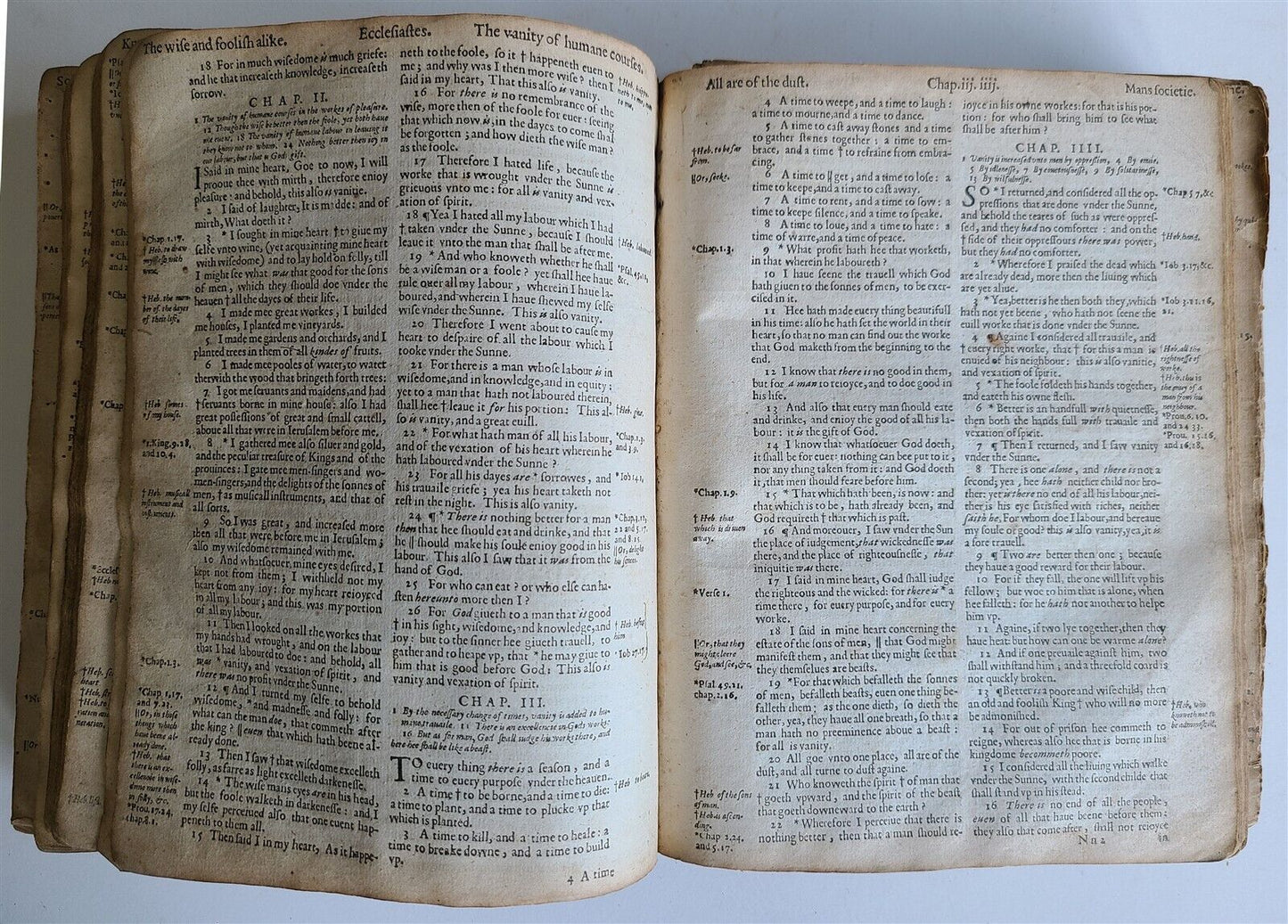 1629/1630 BIBLE in ENGLISH antique printed by Bonham Norton & John Bill