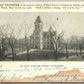 WILKES-BARRE PA OLD COURT HOUSE & DIAMOND 1906 UNDIVIDED ANTIQUE POSTCARD