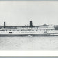 NEW HAMPSHIRE STEAMSHIP VINTAGE REAL PHOTO POSTCARD RPPC