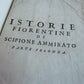 1641-1647 HISTORY OF FLORENCE 3 FOLIO VOLUMES by Ammirato antique VELLUM BOUND