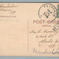 FLORENCE NJ PUBLIC LIBRARY ANTIQUE POSTCARD