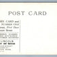 BOSTON MA L.J.LINCOLN OPTICIAN ADVERTISING ANTIQUE POSTCARD
