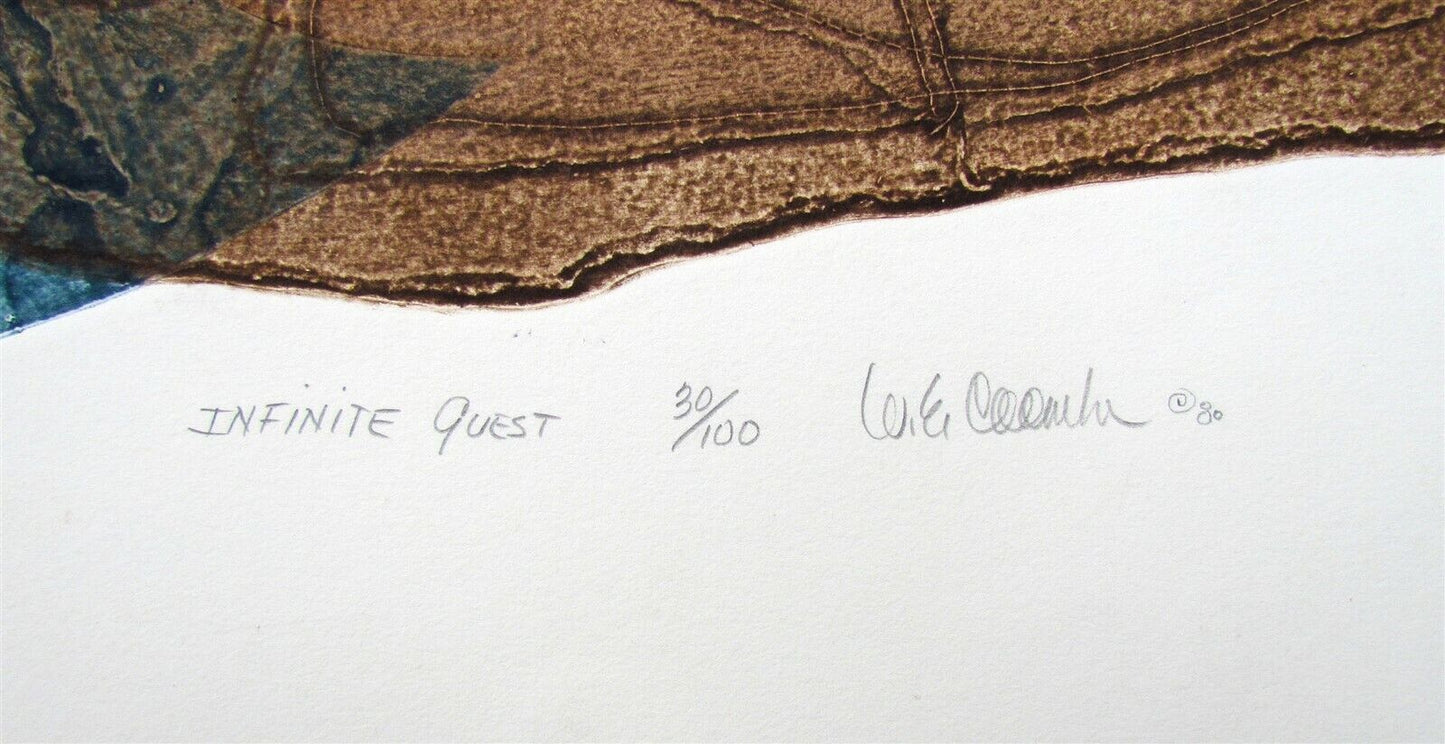 INFINITE GUEST SIGNED NUMBERED 1980 PRINT LIMITED EDITION poster