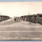 CAMP PHILLIPS KS GRANT AVENUE VINTAGE REAL PHOTO POSTCARD RPPC