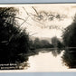 WASHINGTONVILLE PA CHILLISQUAQUE CREEK VINTAGE REAL PHOTO POSTCARD RPPC