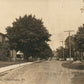CHRISTIANA PA SLOKOM AVE. ANTIQUE REAL PHOTO POSTCARD RPPC