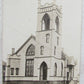 RPPC CONGREGATIONAL CHURCH NORWOOD N.Y. VINTAGE REAL PHOTO POSTCARD