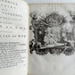 1751 3 VOLUMES VELLUM BOUND in DUTCH P. LANGENDIJK ANTIQUE w/ ENGRAVINGS