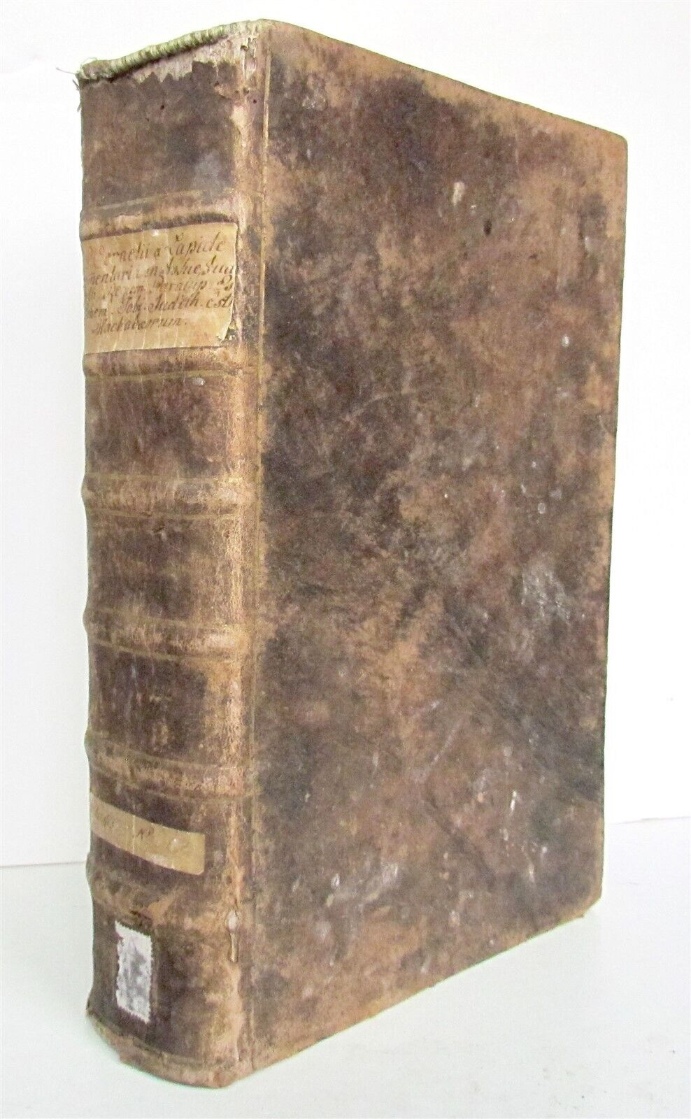 1664 BIBLE TORAH COMMENTARY OLD TESTAMENT IOSUE IUDICUM RUTH antique FOLIO