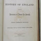 1856 HISTORY of ENGLAND by T.MACAULAY antique AMERICAN EDITION Philadelphia