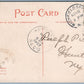 RICHFIELD SPRINGS NY BATH 1907 ANTIQUE POSTCARD