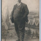 RUSSIAN THEATRE ACTOR VARLAMOV ANTIQUE REAL PHOTO POSTCARD RPPC