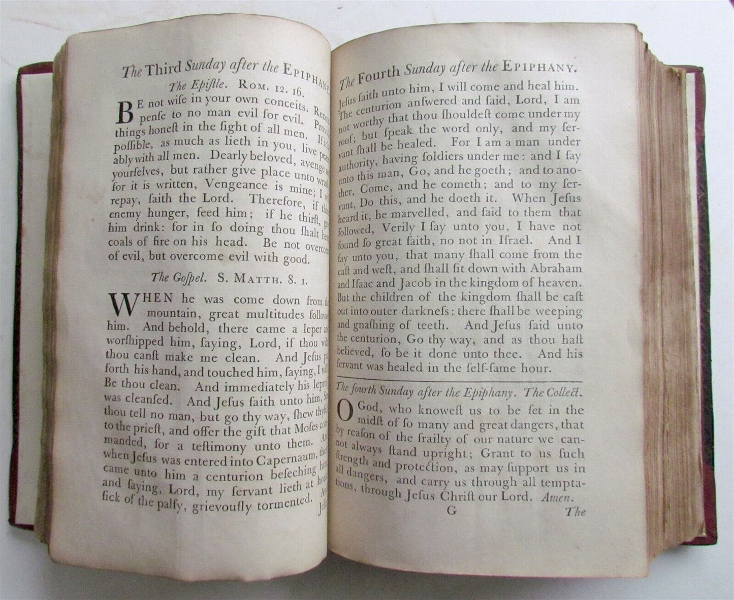 1762 Book of Common Prayer PRINTED by John Baskerville antique in ENGLISH