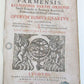 1665 THEOLOGY by Francesco Bordoni antique FOLIO VELLUM BOUND