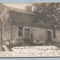 WASHINGTON CROSSING NJ WASHINGTON'S HOUSE ANTIQUE REAL PHOTO POSTCARD RPPC