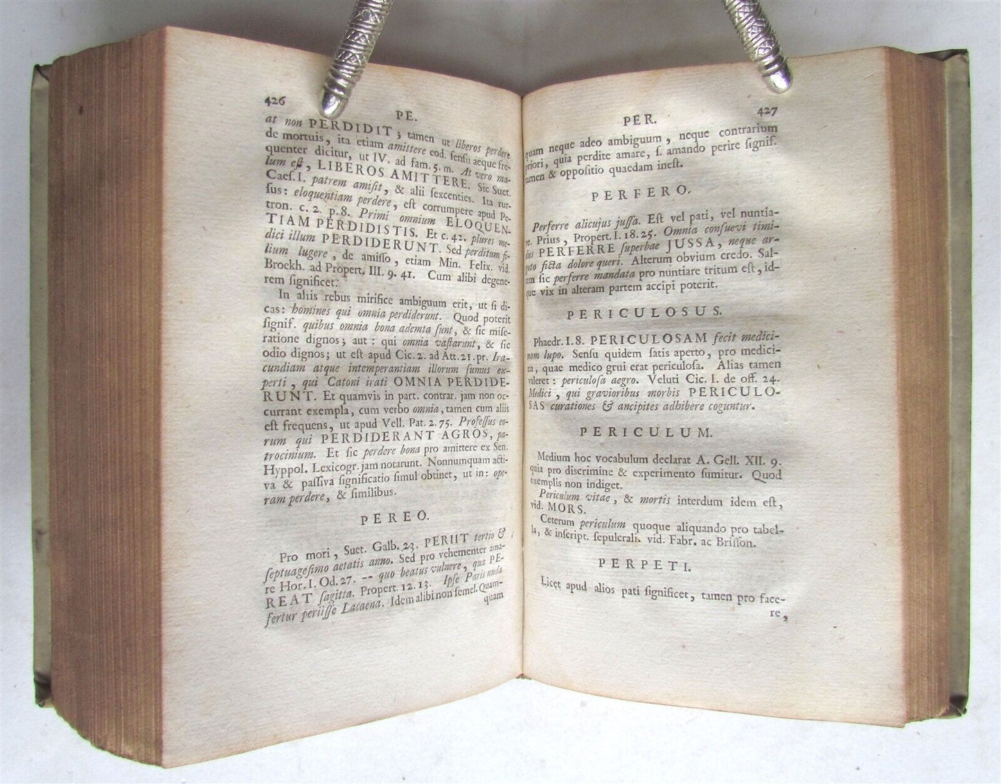 1752 antique SCHOOL PRIZED VELLUM BINDING J.F. REITZIUS De ambiguis mediis