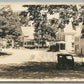 UNION ME 1925 GAS STATION w/ OLD CAR ANTIQUE REAL PHOTO POSTCARD RPPC