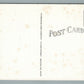 ORANGE MA FIRE STATION ANTIQUE POSTCARD
