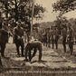 1913 WWI LOWERING & RAISING CANVAS UNDER ORDERS ANTIQUE MILITARY POSTCARD