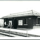 MORRIS PLAINS NJ RAILROAD STATION RAILWAY DEPOT VINTAGE REAL PHOTO POSTCARD RPPC