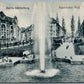 BERLIN GERMANY BAYERISCHER PLATZ ANTIQUE POSTCARD by JEWISH PUBLISHER J.GOLDINER