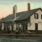 PENACOOK NH RAILROAD STATION RAILWAY DEPOT ANTIQUE POSTCARD