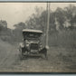 VINTAGE CAR w/ IOWA LICENSE PLATES IA ANTIQUE REAL PHOTO POSTCARD RPPC