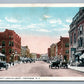 CARTHAGE NY MAIN STREET LOOKING WEST ANTIQUE POSTCARD