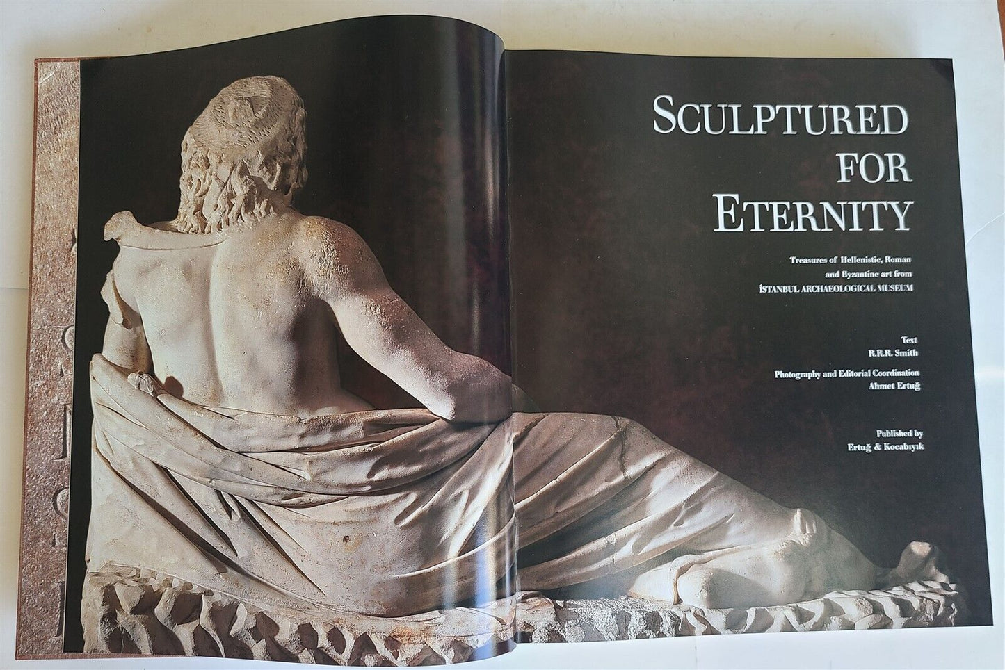 SCULPTURED FOR ETERNITY ART from Istanbul Museum ALBUM FOLIO ILLUSTRATED