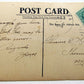 ANGELICA NY LIBRARY ANTIQUE 1916 POSTCARD