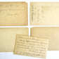 SOUTH AFRICA lot of 5 ANTIQUE POSTCARDS STATIONERY CARDS