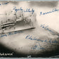 SS ELOKAMIN SHIP VINTAGE REAL PHOTO POSTCARD RPPC