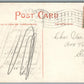 HUDSON MA MAIN STREET ANTIQUE POSTCARD