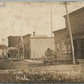 HALE MI SOUTH SIDE MAIN STREET ANTIQUE REAL PHOTO POSTCARD RPPC