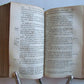 1667 BIBLE in FRENCH antique VELLUM BINDING Biblia gallica NEW TESTAMENT