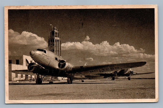 AMERICAN AIRLINES FLAGSHIP FLEET 1939 VINTAGE POSTCARD