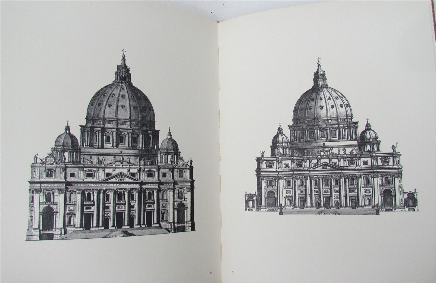 SAN PIETRO EPISTOLE CATTOLICHE antique ILLUSTRATED FOLIO VATICAN EDITION