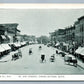 THREE RIVERS MI ST. JOE STREET ANTIQUE POSTCARD