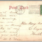 ATLANTIC CITY NJ HOTEL TRAYMORE 1910 ANTIQUE POSTCARD