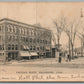 WALLINGFORD CT SIMPSON'S BLOCK ANTIQUE POSTCARD