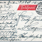 GERMAN WWI MILITARY FELDPOST 1916 ANTIQUE POSTCARD STACHELDRAHT-VERHAUE