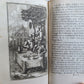 1713 DON QUICHOTTE DE LA MANCHE by CERVANTES 6 VOLUMES antique ILLUSTRATED