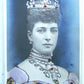 DENMARK QUEEN ALEXANDRA ALLIANCE SERIES BAS-RELIEF PHOTO CARD ANTIQUE POSTCARD