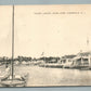 OSBORNVILLE NJ VANARD LAGOON ANTIQUE POSTCARD