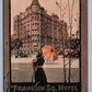 WASHINGTON DC FRANKLIN SQUARE HOTEL K STREET ANTIQUE POSTCARD